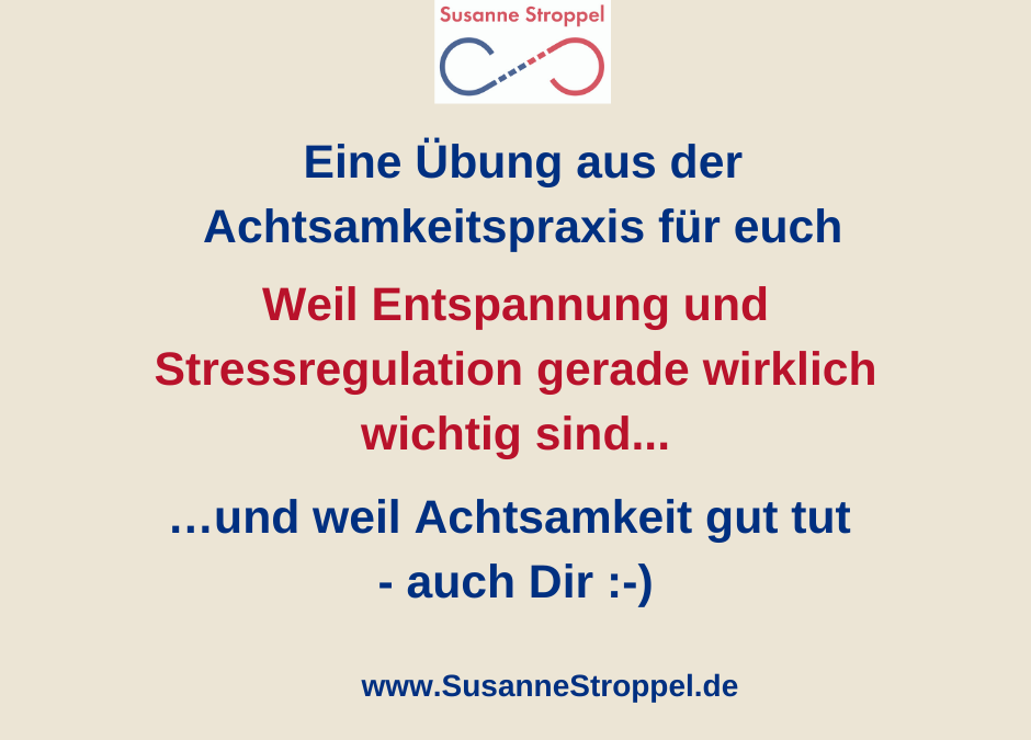 Eine Audioanleitung zur Achtsamkeitspraxis – viel Freude damit!